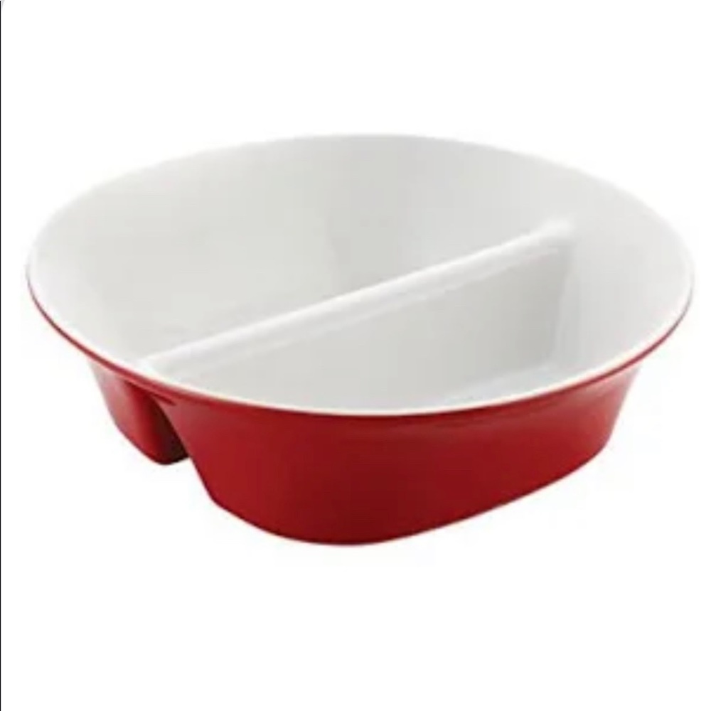 Rachael Ray Divided Round And Square Dish